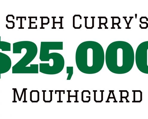 Steph Currys Mouthguard Is Selling for $25,000