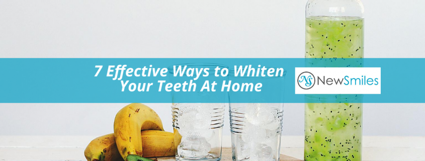 7 At-Home Teeth Whitening Methods That Really Work By New Smiles Frisco