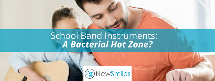 School Band Instruments Bacterial Hot Zones